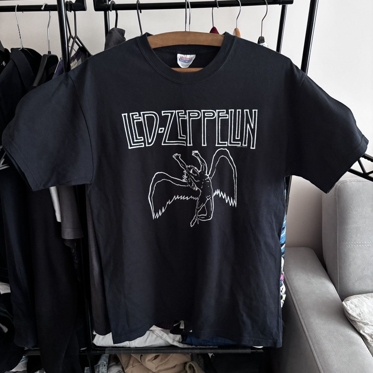 Vintage Vintage SS04 Band Led Zeppelin T-Shirt Grunge ERD Punk Y2K Size US L / EU 52-54 / 3 - 1 Thumbnail