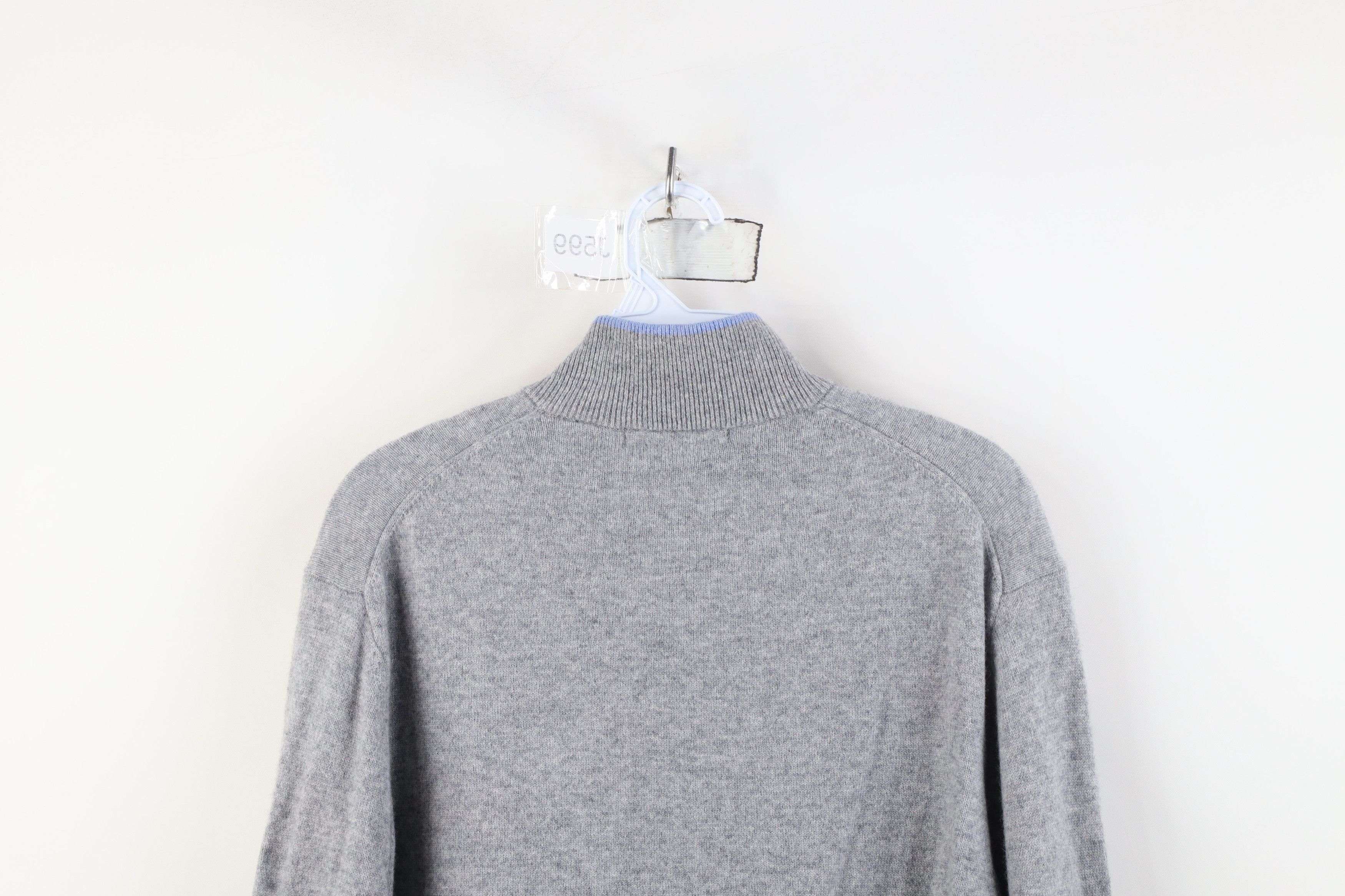 Grenson New Greyson Clothiers Half Zip Wool Cashmere Knit Sweater Size US S / EU 44-46 / 1 - 13 Thumbnail