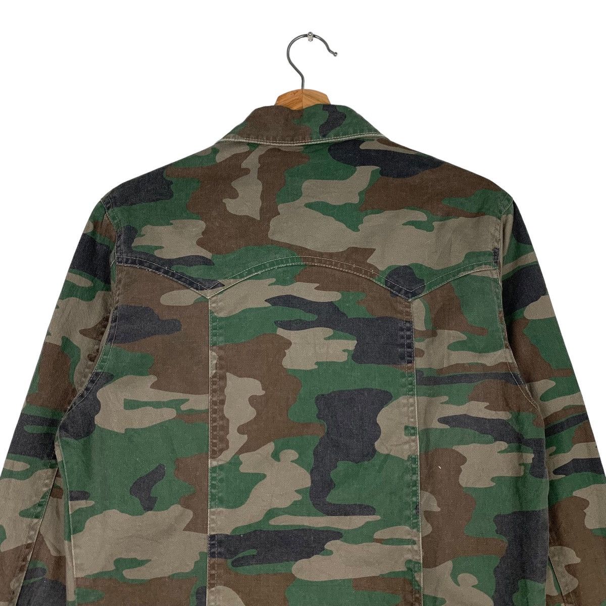 Japanese Brand Army Military Style Camo Type 3 Jacket #0833-C37 Size US S / EU 44-46 / 1 - 8 Thumbnail