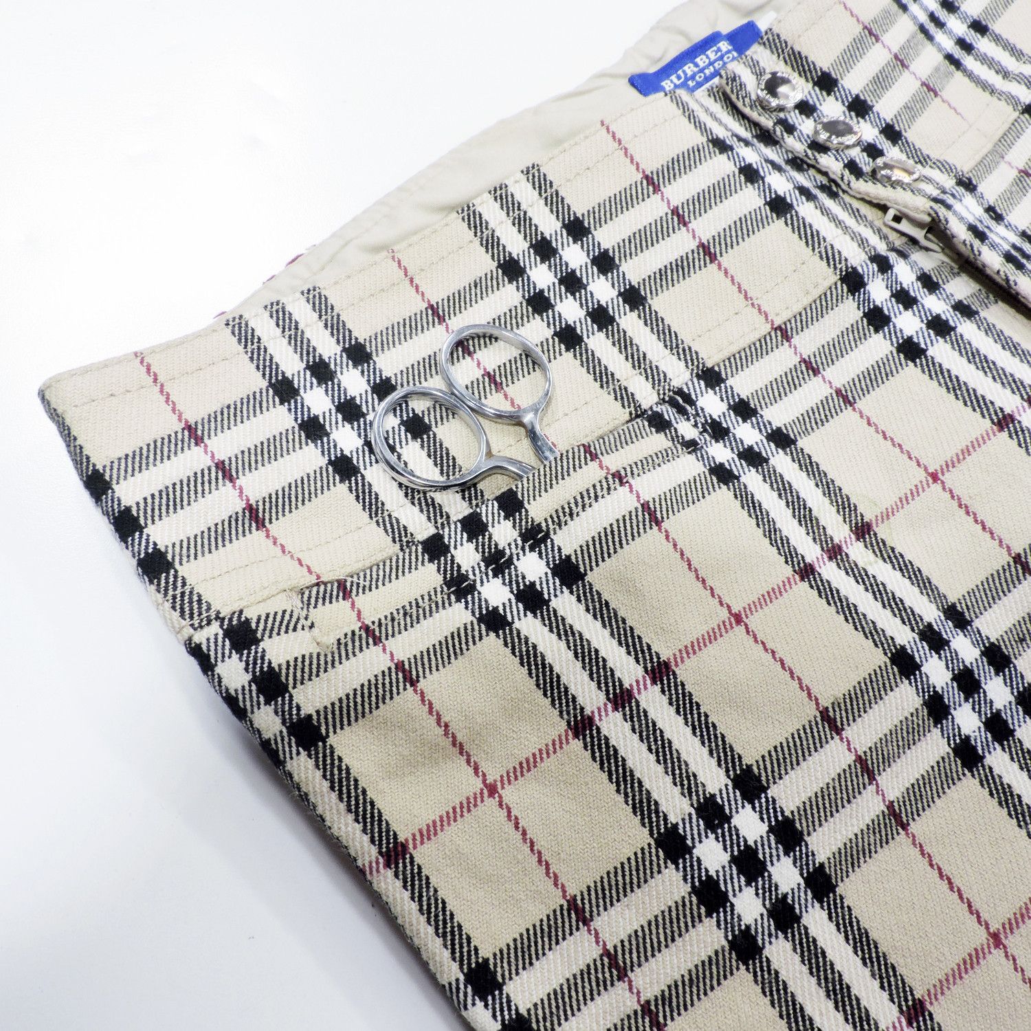Burberry BURBERRY LONDON BLUE LABEL CHECK LONG PANTS Size 26" / US 2 / IT 38 - 13 Thumbnail