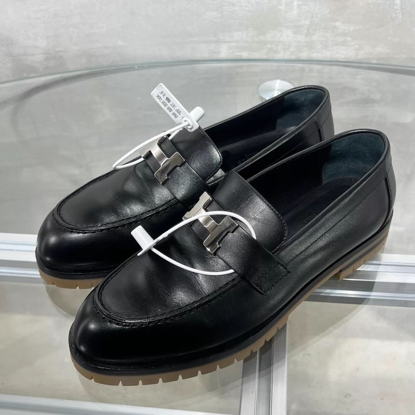 Hermes HERMES Foble Loafers 36 Size US 5.5 / IT 35.5 - 2 Thumbnail