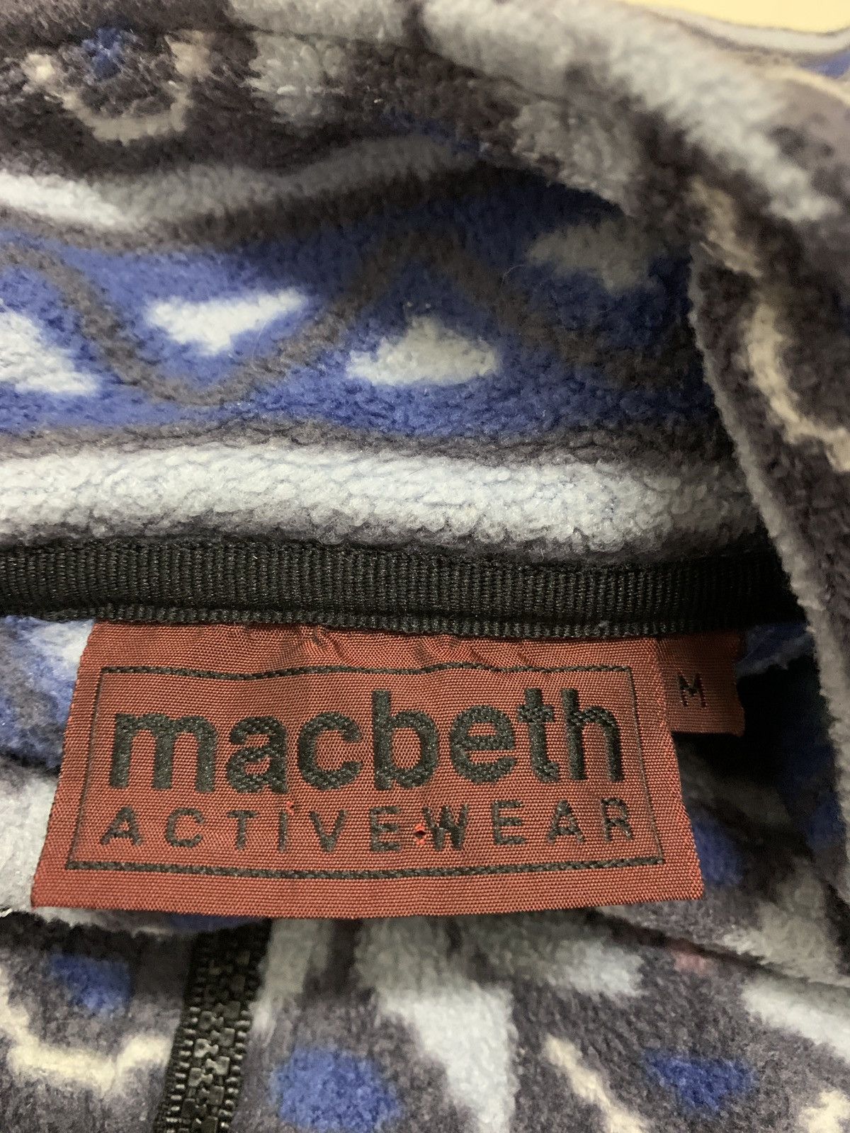 Macbeth × Vintage 90s Macbeth navajo native fleece jacket Size US M / EU 48-50 / 2 - 4 Thumbnail