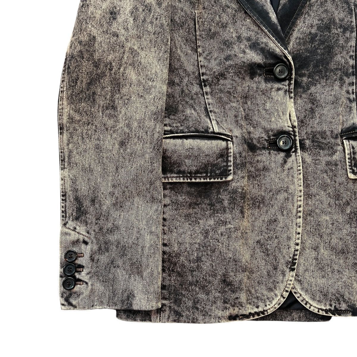 Miu Miu MIU MIU 2023SS Marbleized Garment-dyed Gabardine Jacket Size US XXS / EU 40 - 6 Thumbnail