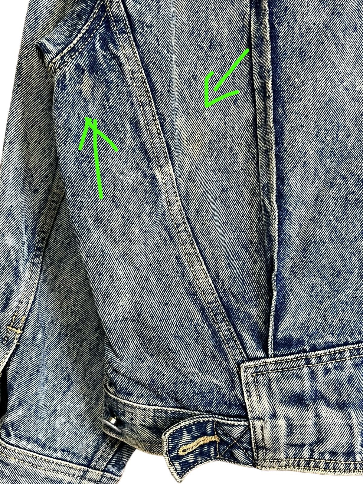 Edwin ICONIC🔥VINTAGE EDWIN ACID WASH TRUCKER DENIM JACKET Size US L / EU 52-54 / 3 - 14 Thumbnail