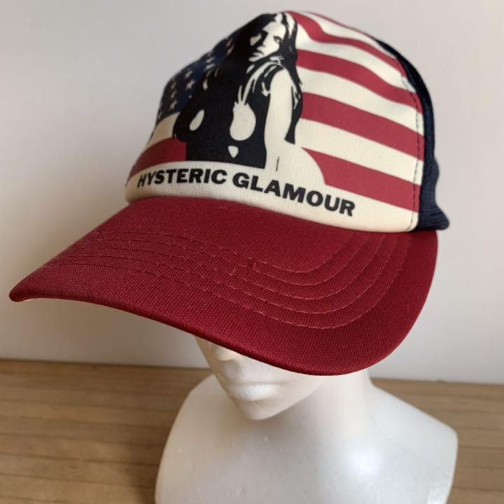 Hysteric Glamour USA American Flag Hot Sexy Girl trucker hat cap Asap Rocky Size ONE SIZE - 3 Thumbnail