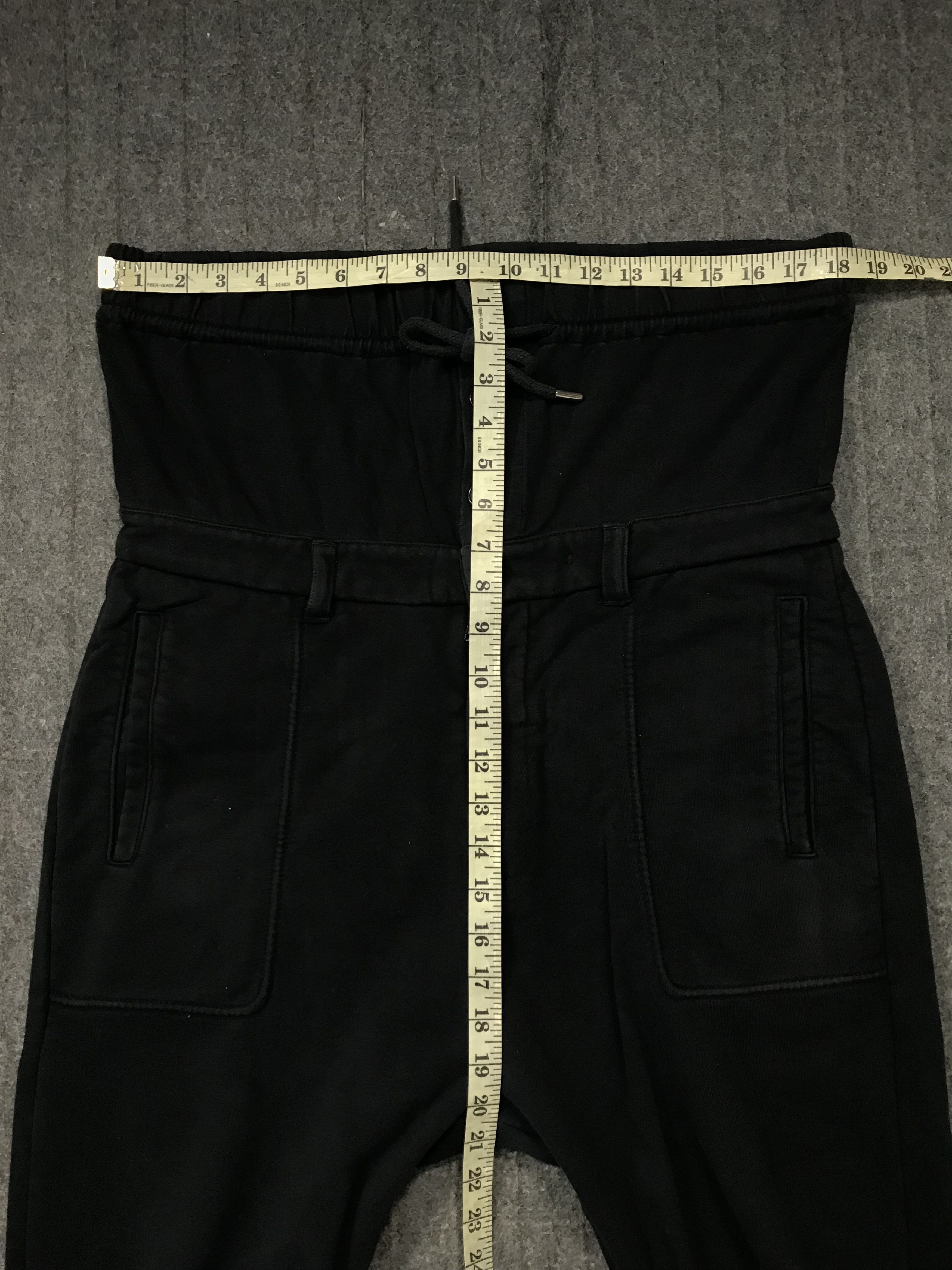 Helmut Lang Helmut Lang Black Pant Double Waist Flexible Size Size 32" / US 10 / IT 46 - 9 Thumbnail