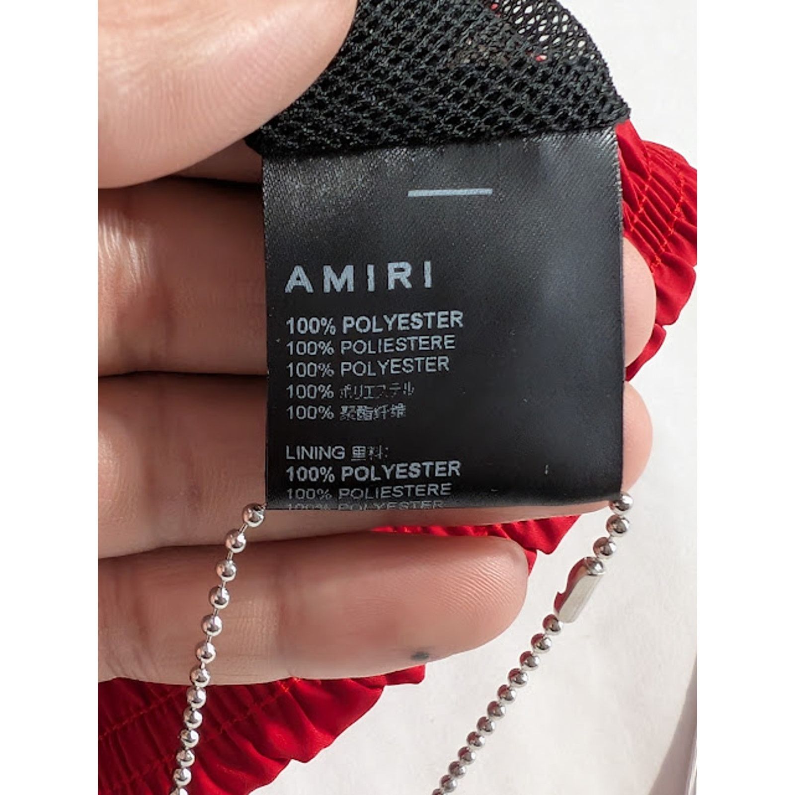Amiri o1rshd1 Bones Swimshort in Red Size US 30 / EU 46 - 11 Thumbnail