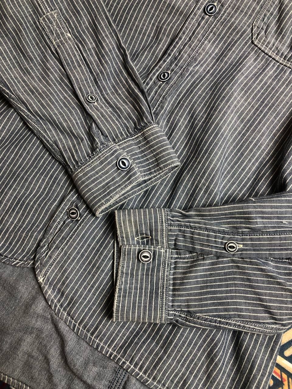 Diesel × Japanese Brand Y2K Vintage Diesel Button Up Shirt Avant Garde Streetwear Size US XL / EU 56 / 4 - 16 Thumbnail