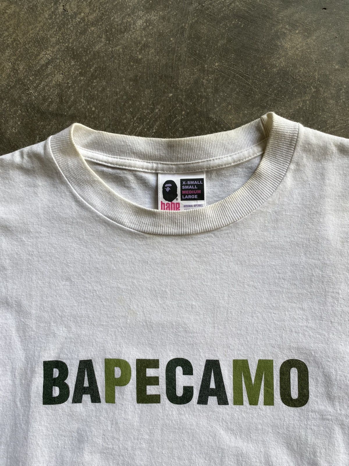 Bape × Nigo Bape Camo Logo Tee Size US M / EU 48-50 / 2 - 4 Thumbnail