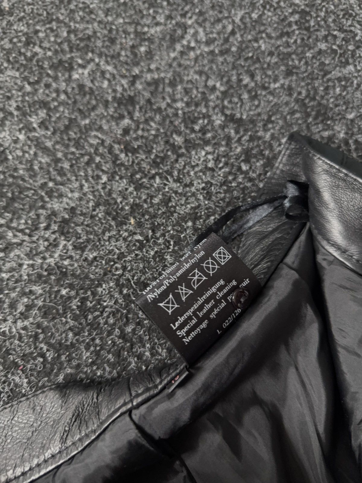 Japanese Brand × Leather Opium 90s Racing Moto Leather pants Avant Garde Y2K Gothic Size 27" / US 4 / IT 40 - 8 Thumbnail