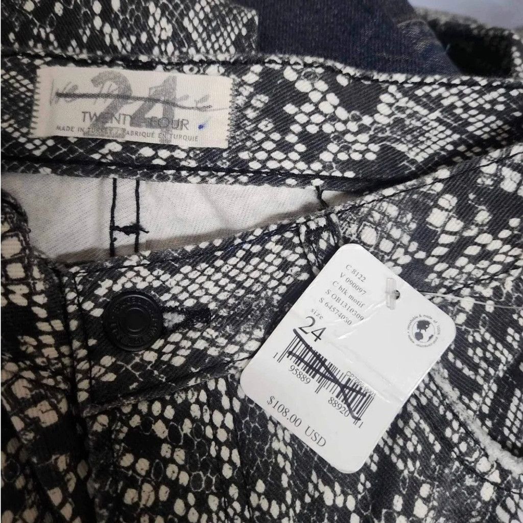 Free People Free People We The Free Printed Jeans Size 24. B19 Size 24" / US 00 / IT 34 - 6 Thumbnail