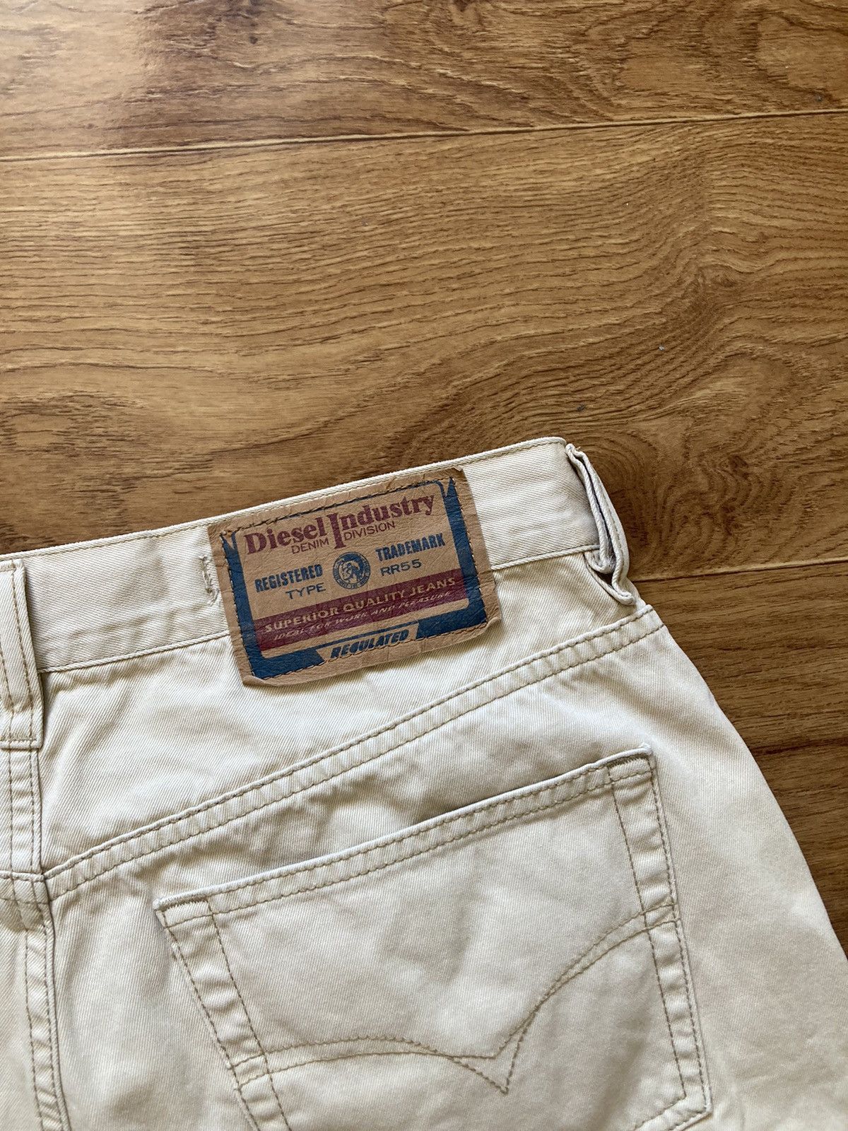 Diesel × Vintage Vintage diesel industries denim shorts 34 M / L y2k 90’s Size US 34 / EU 50 - 7 Thumbnail