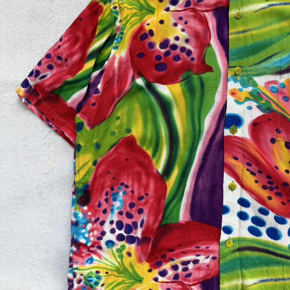 Jams World 1990s Jams World Gloriosa Printed Aloha Shirt Size US L / EU 52-54 / 3 - 4 Thumbnail