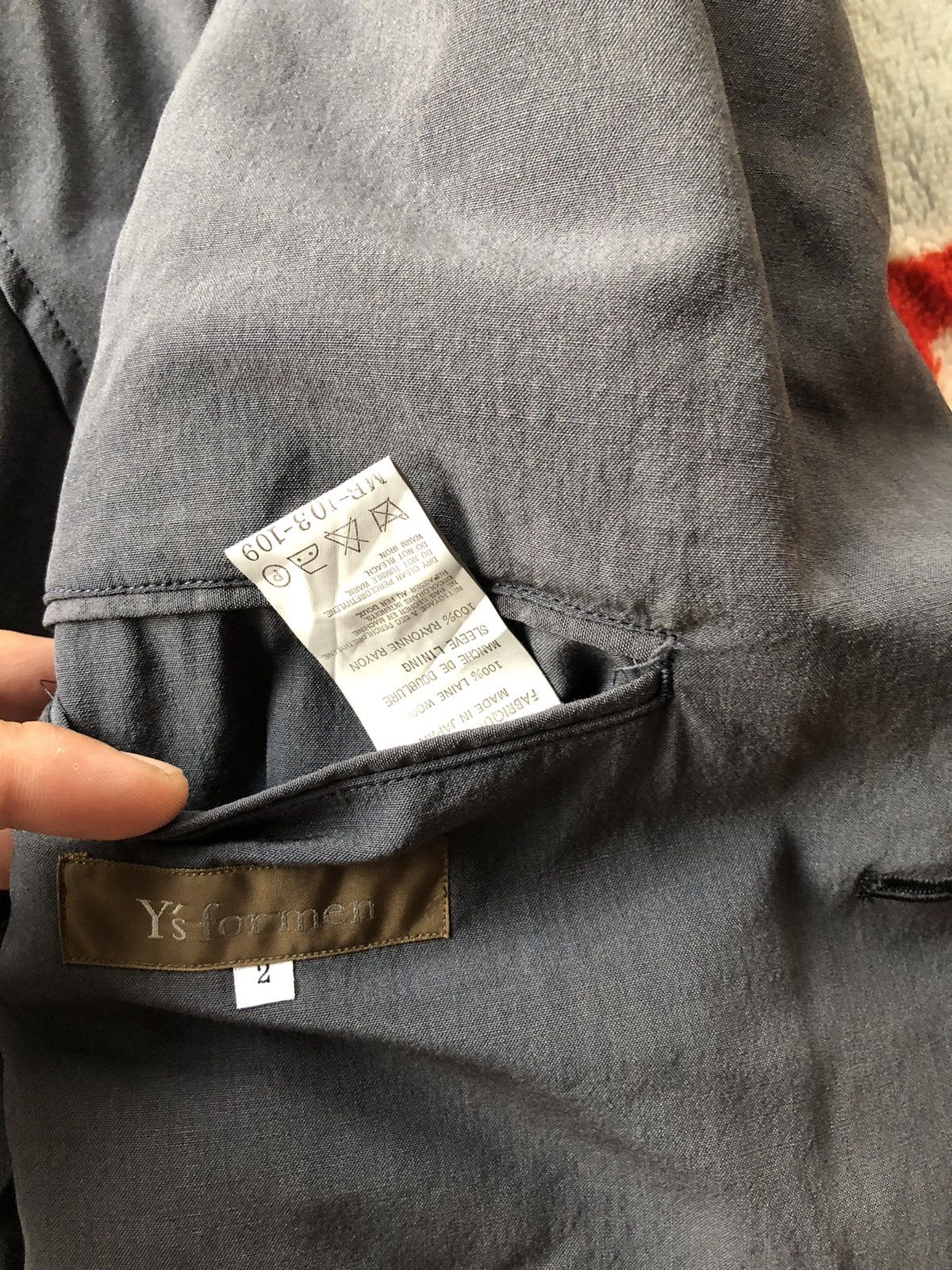 Yohji Yamamoto Vintage Y’s Yohji Yamamoto Men’s Coat Jacket Size US M / EU 48-50 / 2 - 11 Thumbnail