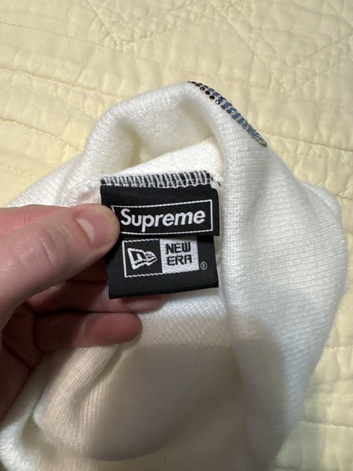 Supreme × Swarovski Supreme X Swarovski rainbow studded gem beanie Size ONE SIZE - 4 Thumbnail