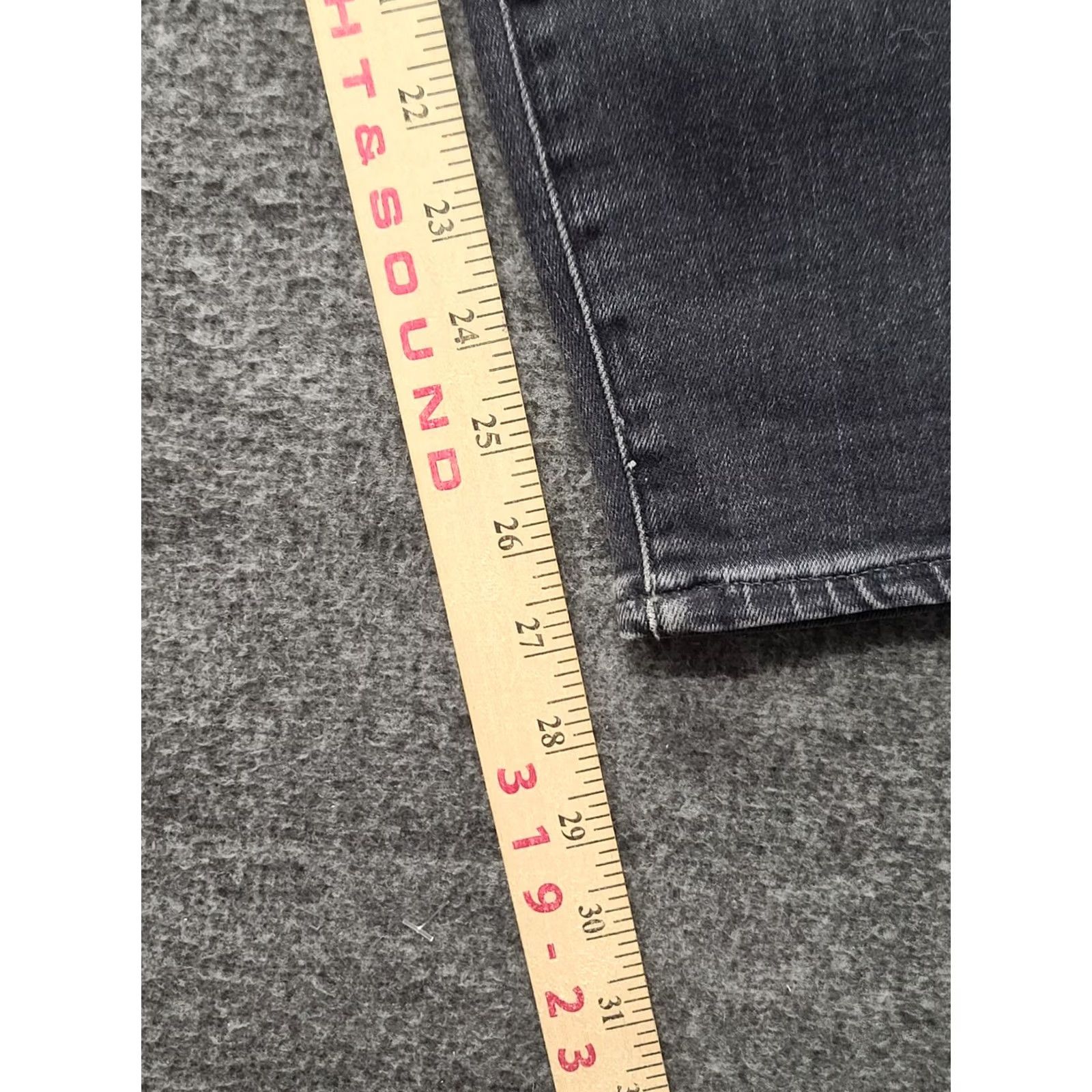 Madewell Madewell Jeans Womens 31x27 High Riser Skinny Charcoal Wash Skinny Jeans 31 Gray/Black Madewell Womens Jeans Size 24" / US 00 / IT 34 - 6 Thumbnail