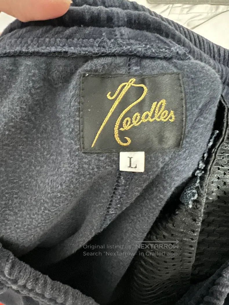 Needles Needles size L Blue velvet trousers Size US 30 / EU 46 - 6 Thumbnail
