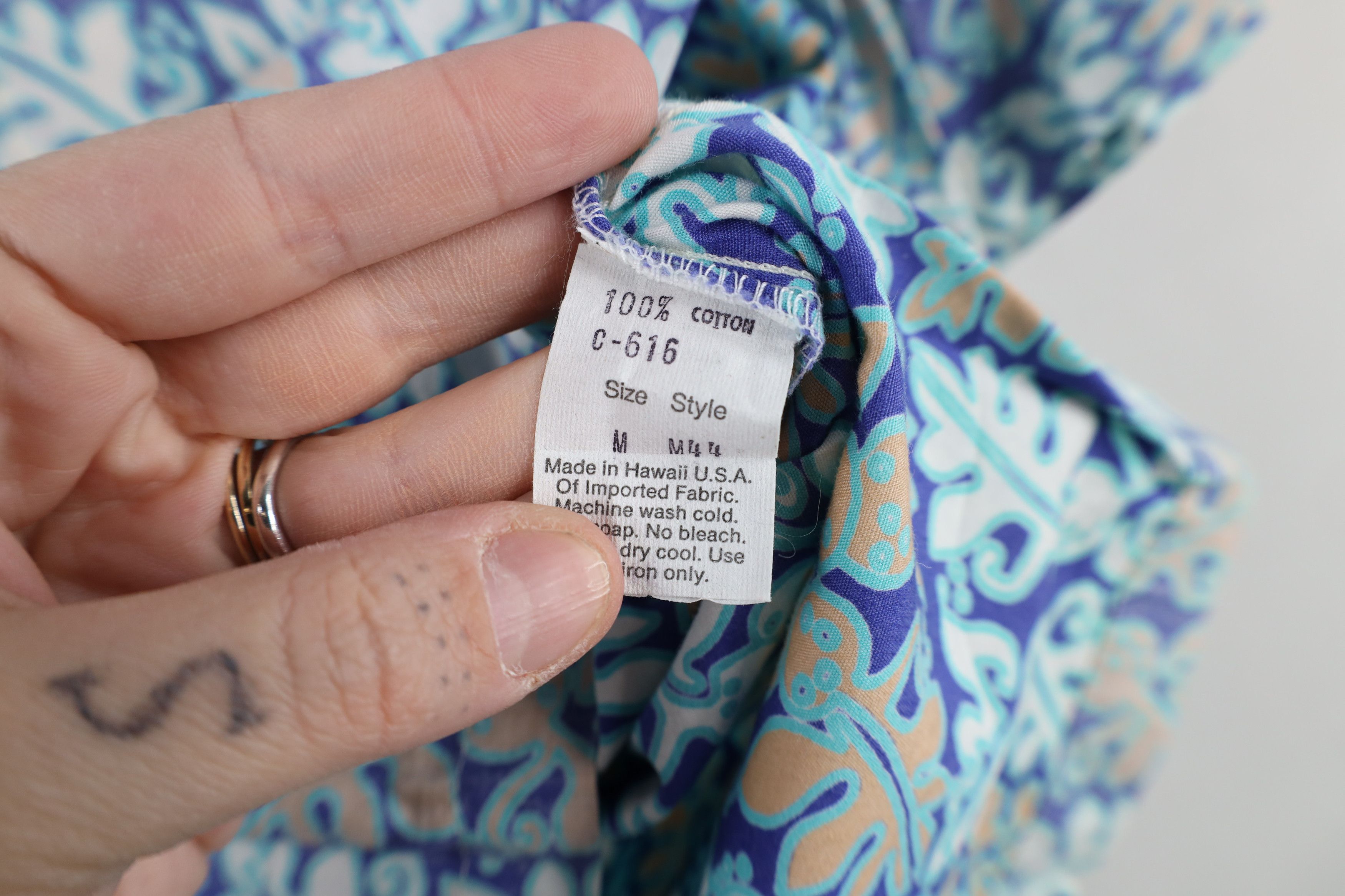 Vintage Vintage 90s Streetwear Floral Hawaiian Button Down Polo USA Size US M / EU 48-50 / 2 - 9 Thumbnail