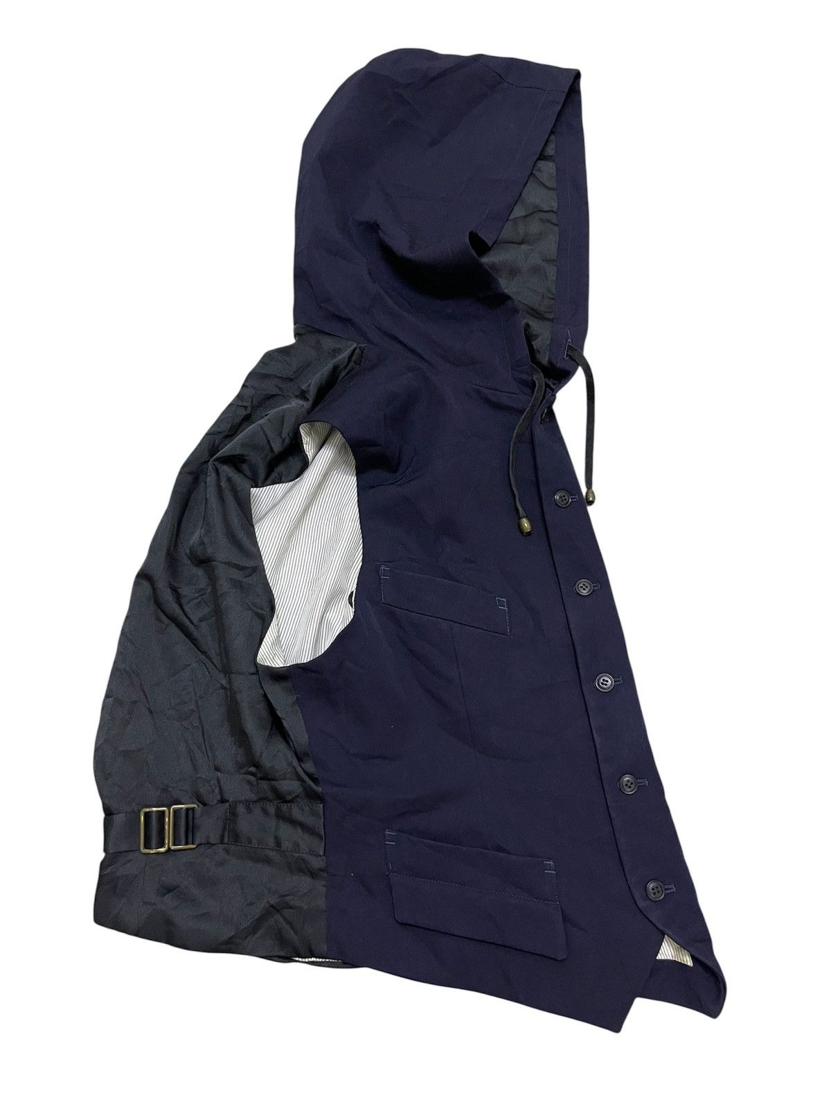Jean Paul Gaultier Jean Paul GAULTIER HOMME Hoodie Vest Size 48 Size 48S - 3 Thumbnail