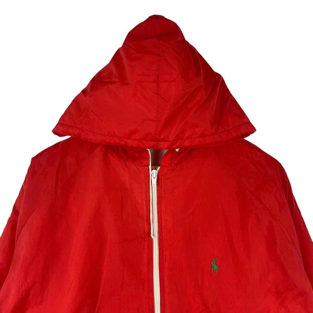 Polo Ralph Lauren × Vintage Vintage POLO RALPH LAUREN small pony windbreaker hoodie Size US L / EU 52-54 / 3 - 2 Thumbnail