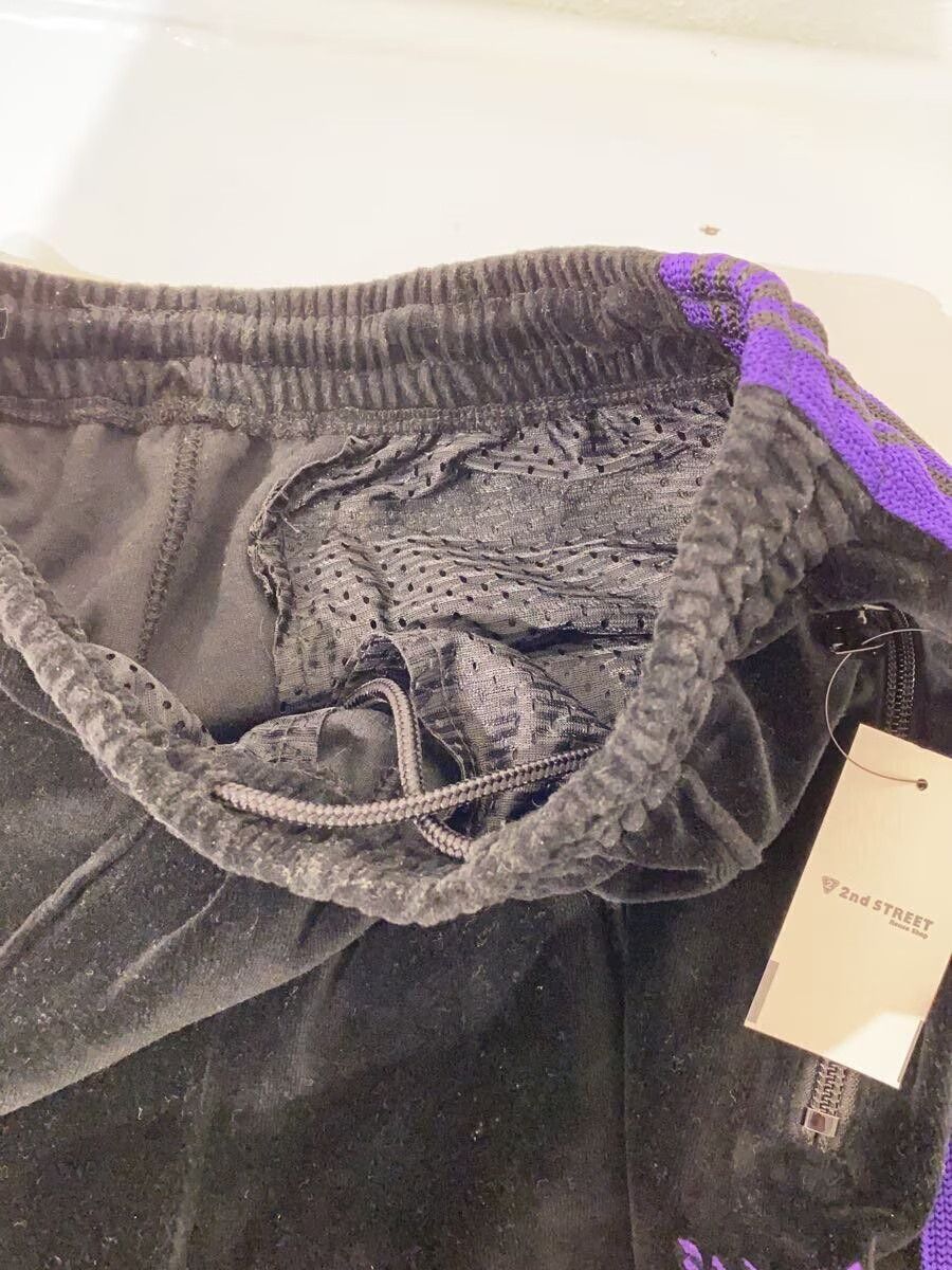 Needles Needles Cotton Track Pants Black Size US 28 / EU 44 - 3 Thumbnail