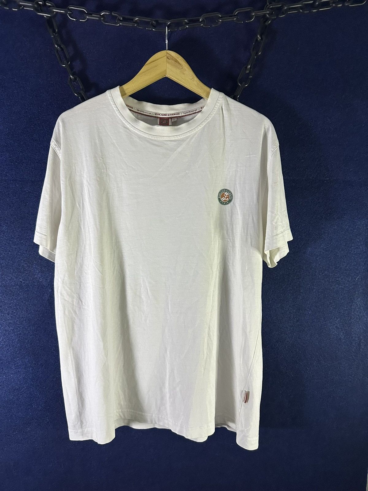 Vintage Vintage 2003 Official Roland Garros Graphic Tee Size US L / EU 52-54 / 3 - 5 Thumbnail