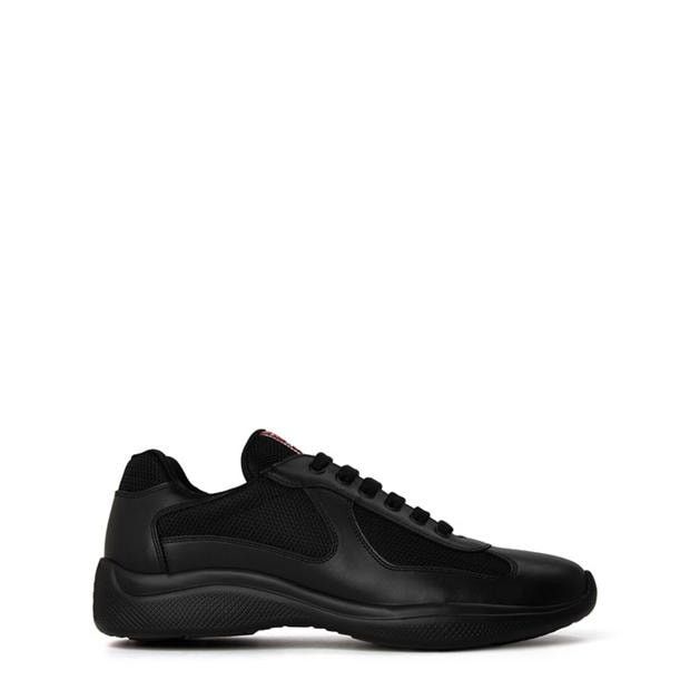 Prada Men'S Americas Cup Leather Prada Trainers Size US 11 / EU 44 - 1 Thumbnail