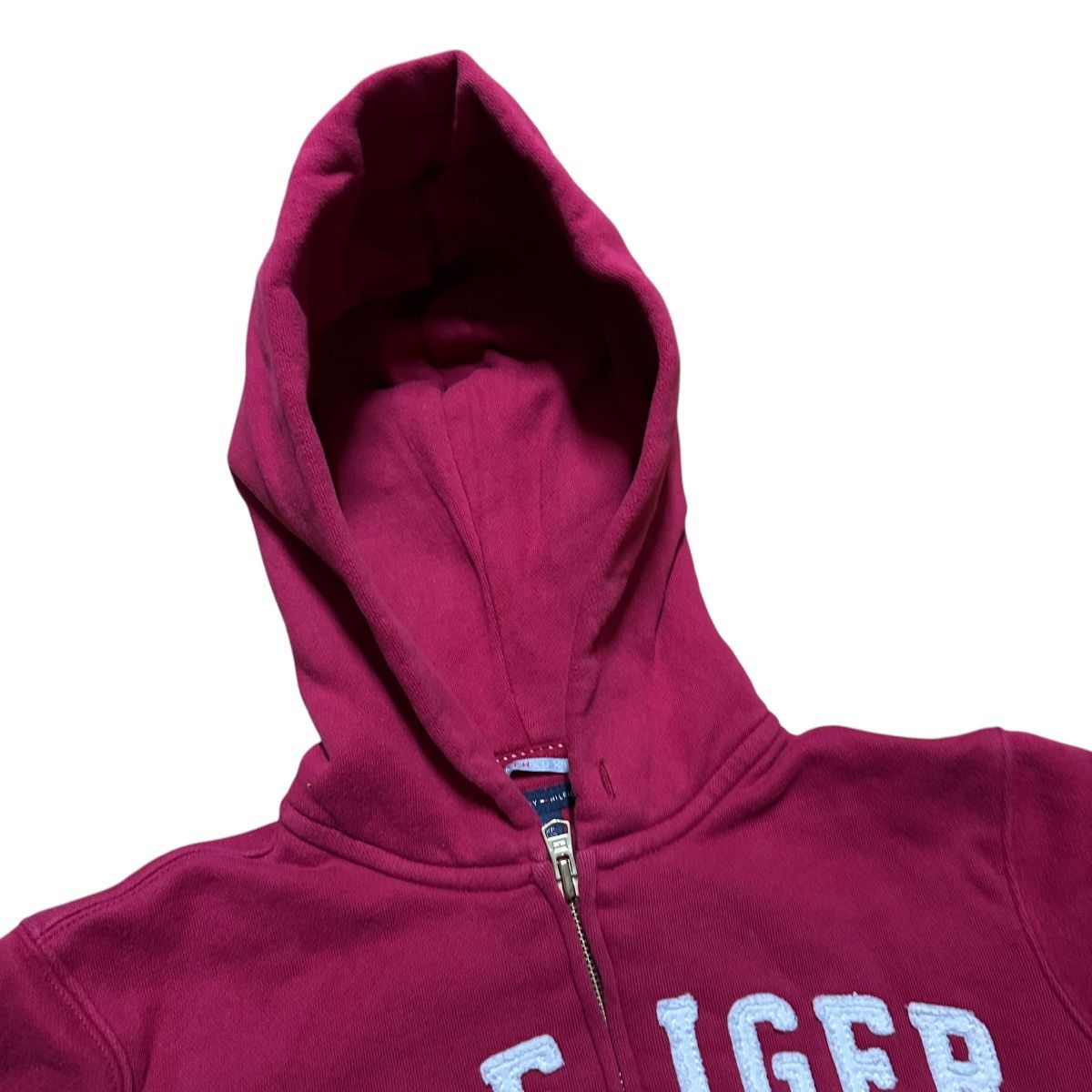 Tommy Hilfiger Women’s Y2K Tommy Hilfiger Pink Spellout Hoodie Size XS / US 0-2 / IT 36-38 - 3 Thumbnail