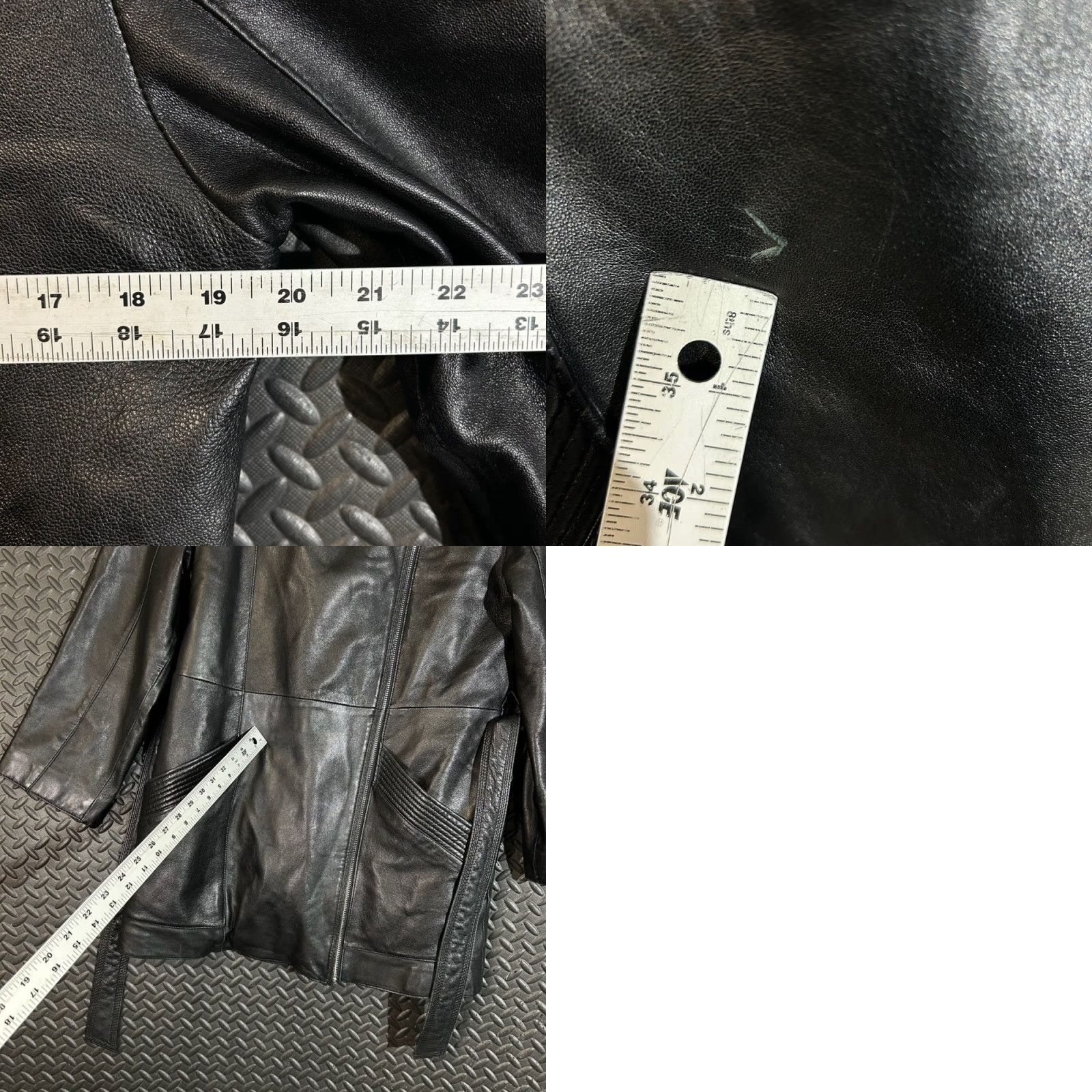 Vintage VINTAGE Wilsons Pelle Studio Leather Jacket Belted Thinsulate Insulation Women's M Black Jackets Womens M Leather Belted Thinsulate Insulation Size M / US 6-8 / IT 42-44 - 8 Thumbnail