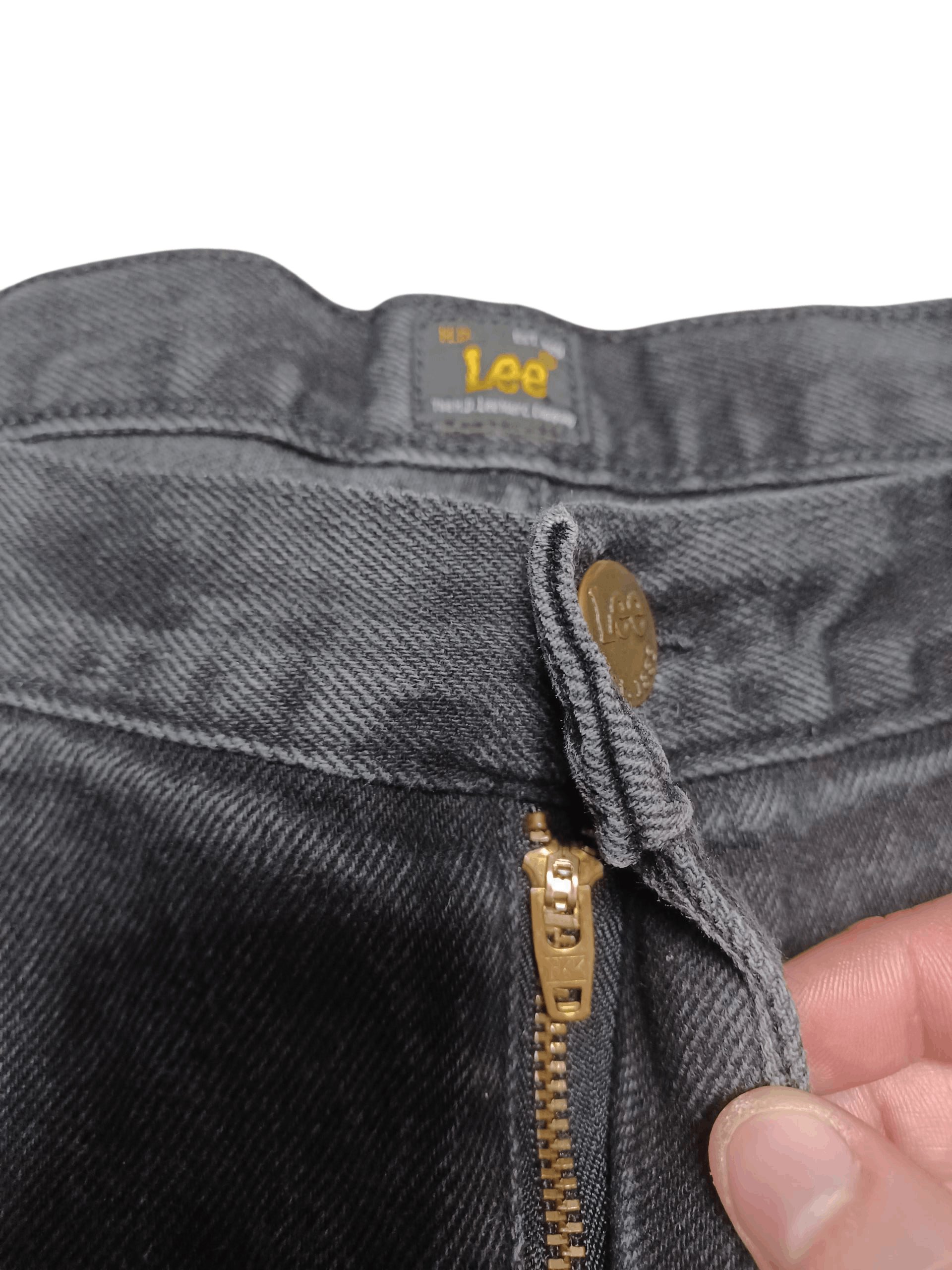 Lee LEE VINTAGE BLACK WASHED BROOKLYN COMFORT W36 L32 JEANS Size US 36 / EU 52 - 3 Thumbnail