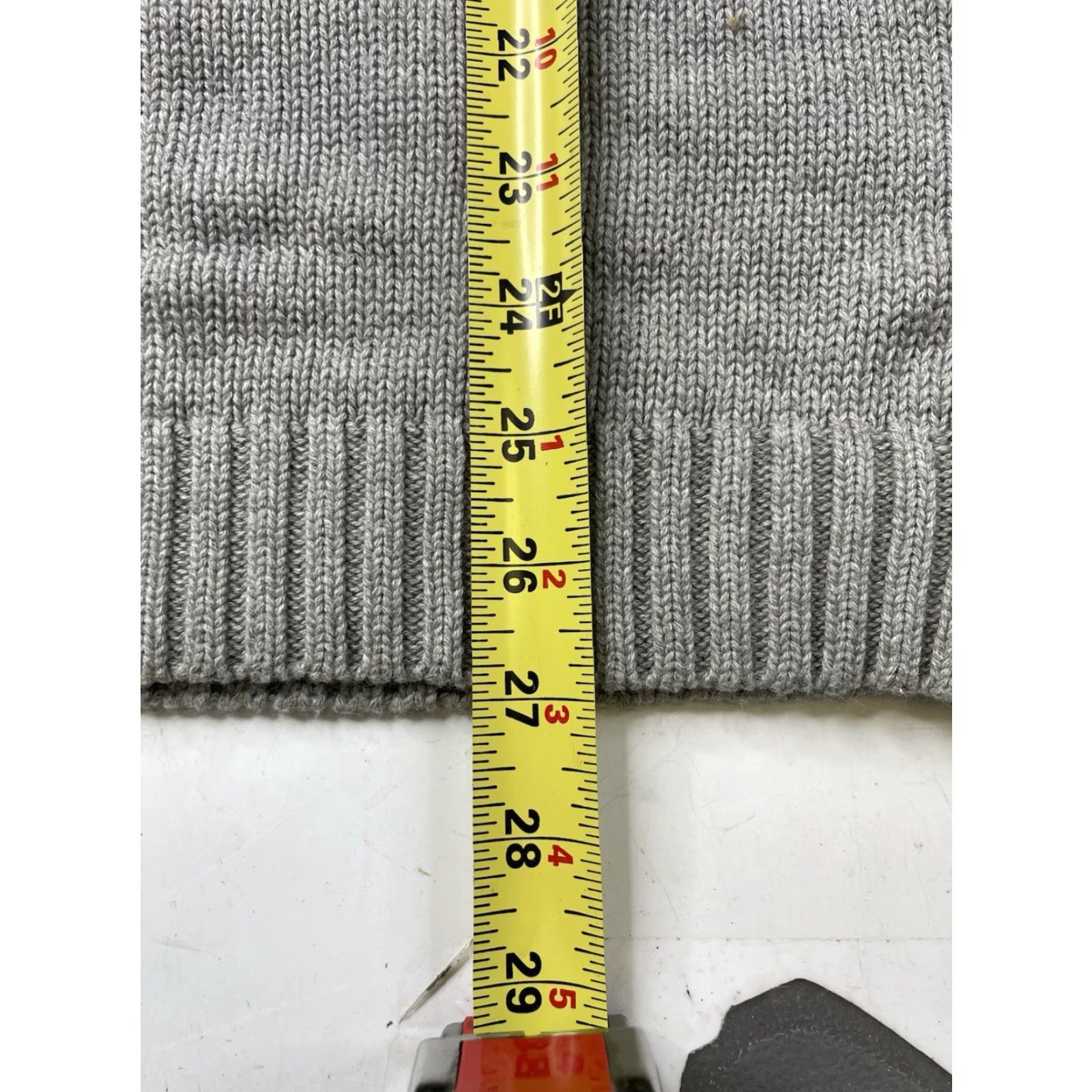 Timberland VINTAGE Timberland Striped Knit Sweater Mens L Gray 2000s Y2K Grunge Skate Pullover Cotton Men Size US L / EU 52-54 / 3 - 6 Thumbnail
