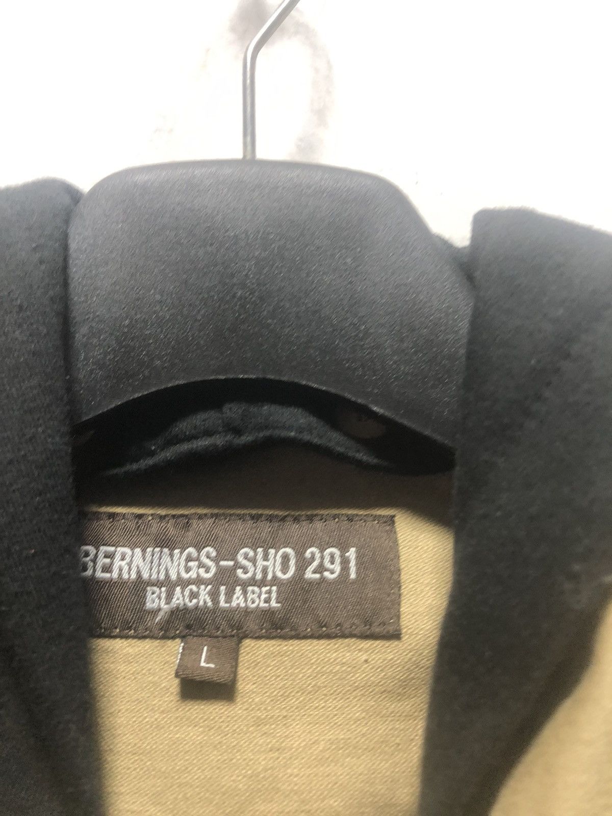 BERNING SHO Black Label Jacket Hoodie Distressed Shirt Japan