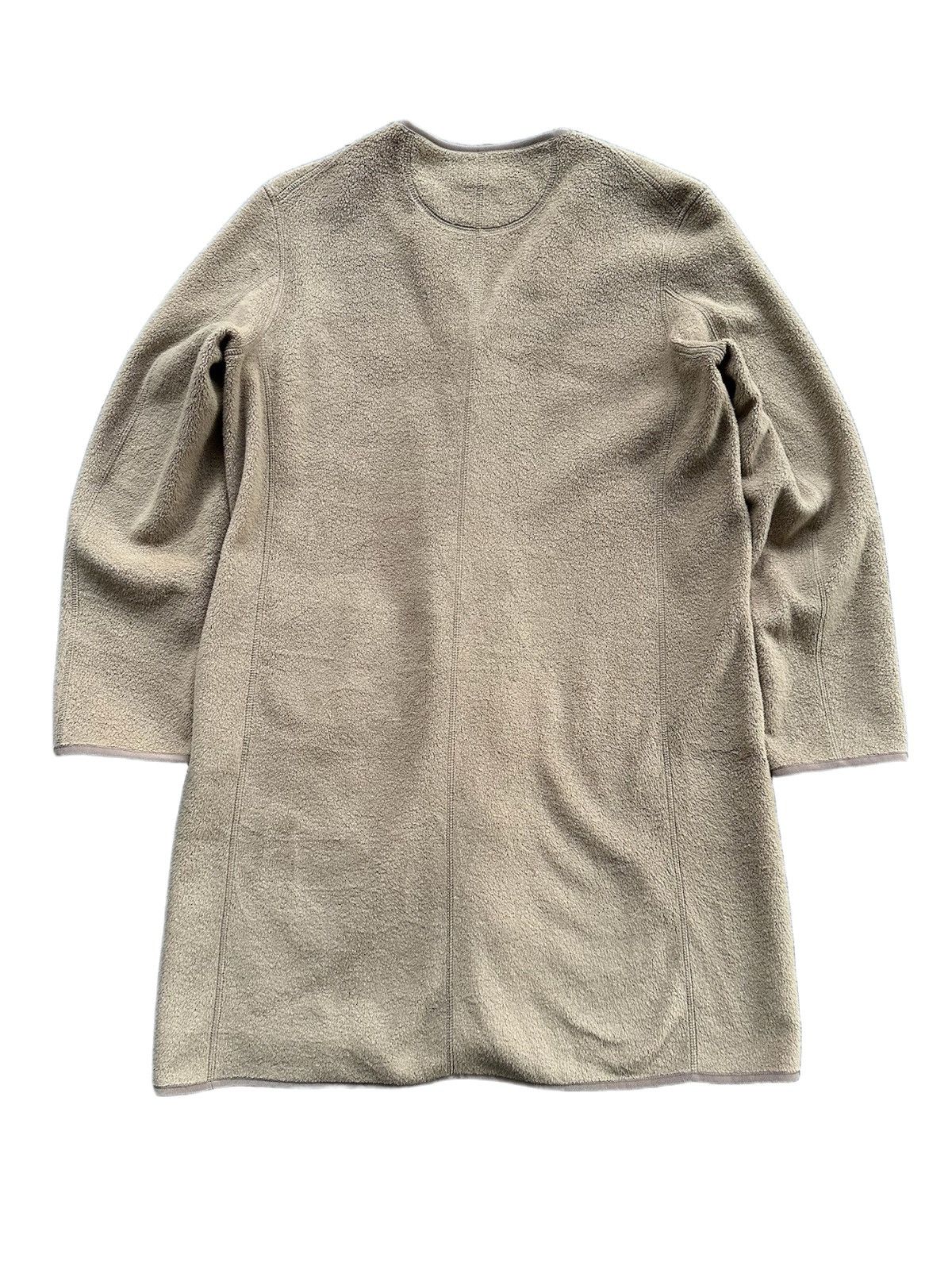 Danton Danton Vetements Collarless Fleece Button Jacket Size US M / EU 48-50 / 2 - 6 Thumbnail