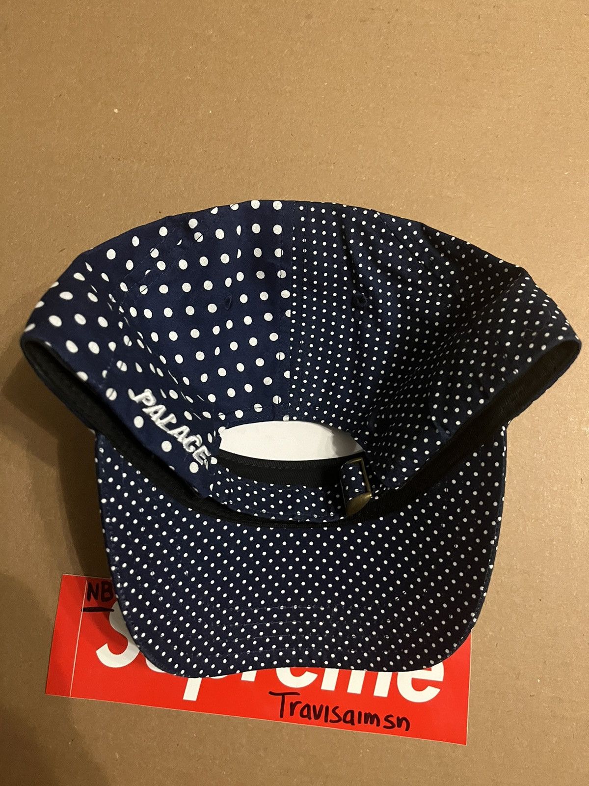 Palace Palace Navy P 6-Panel Micro Dot Cap Size ONE SIZE - 3 Thumbnail