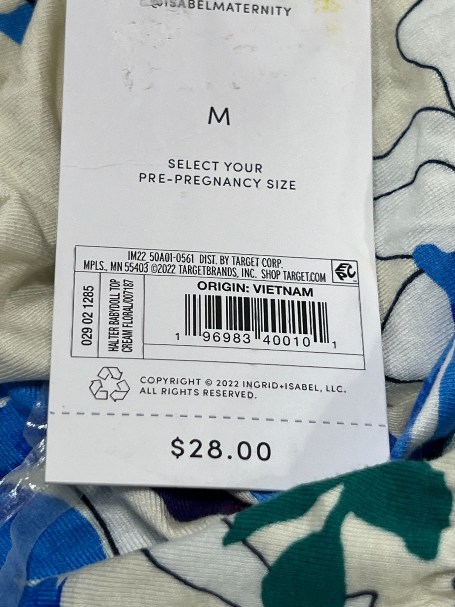 Other Isabel Maternity -Women's Maternity Tank Top Babydoll Pullov Size M / US 6-8 / IT 42-44 - 10 Thumbnail