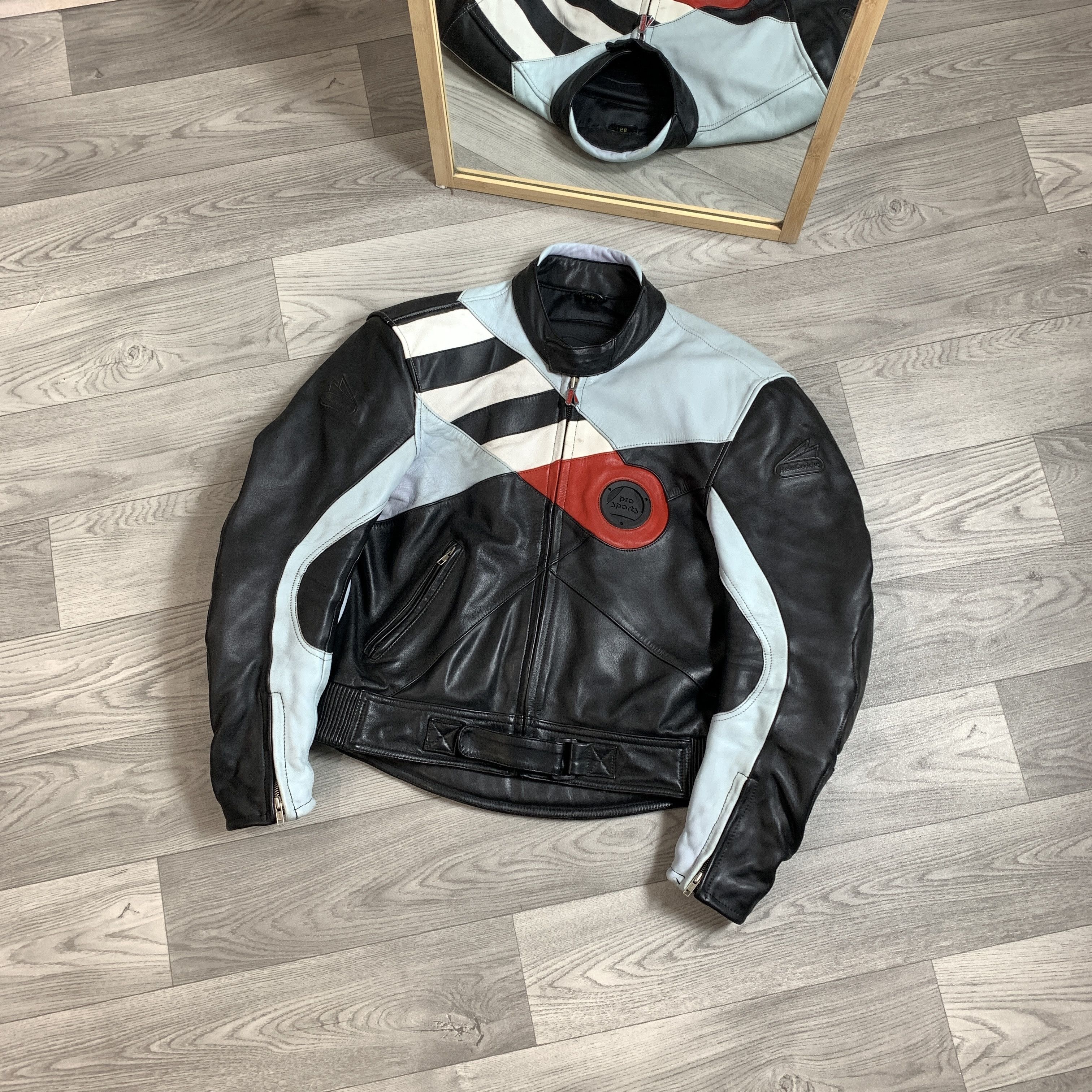 Hein Gericke Vintage Hein Gericke Pro Sports Moto Biker Leather Jacket L Size US L / EU 52-54 / 3 - 1 Thumbnail