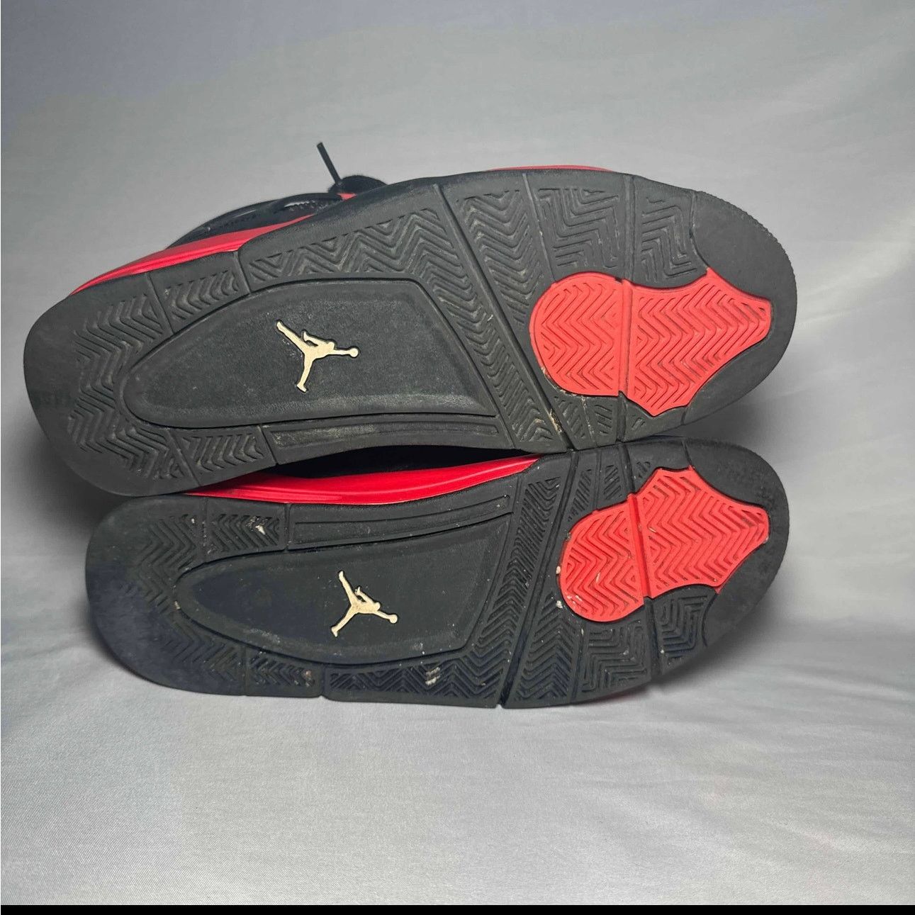 Jordan Brand × Nike Size 9.5 - Nike Air Jordan 4 Retro Red Thunder Men's Shoes Size US 9.5 / EU 42-43 - 6 Thumbnail