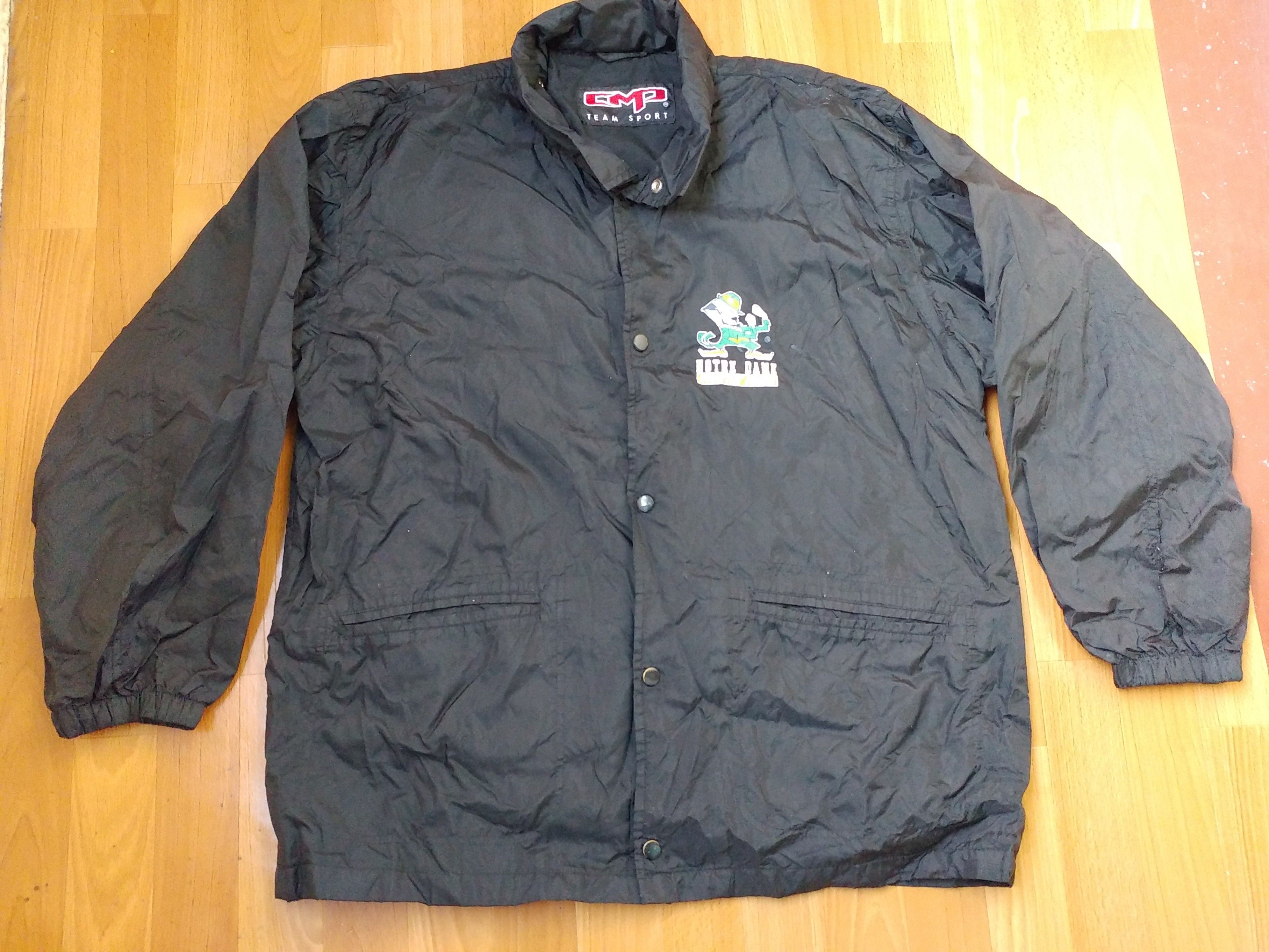 NFL × Vintage NFL Notre Dame Fighting Irish jacket, CMP windbreaker L Size US XL / EU 56 / 4 - 2 Thumbnail