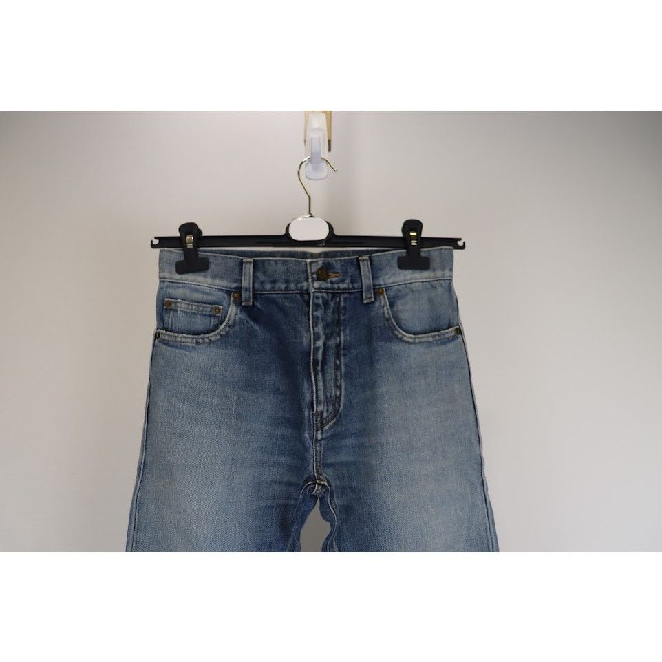 Saint Laurent Paris o1rshd1 Denim Jeans in Blue Size US 27 - 2 Thumbnail