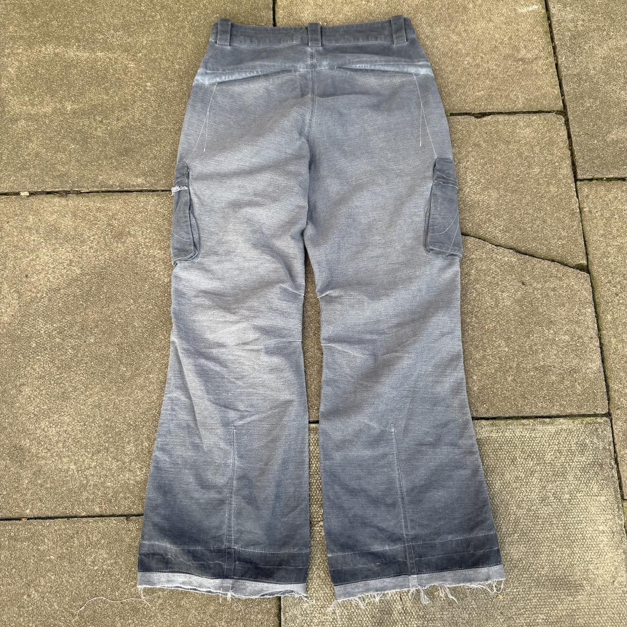 XLIM xlim ep8 03 flared trousers navy technical Size US 32 / EU 48 - 4 Thumbnail