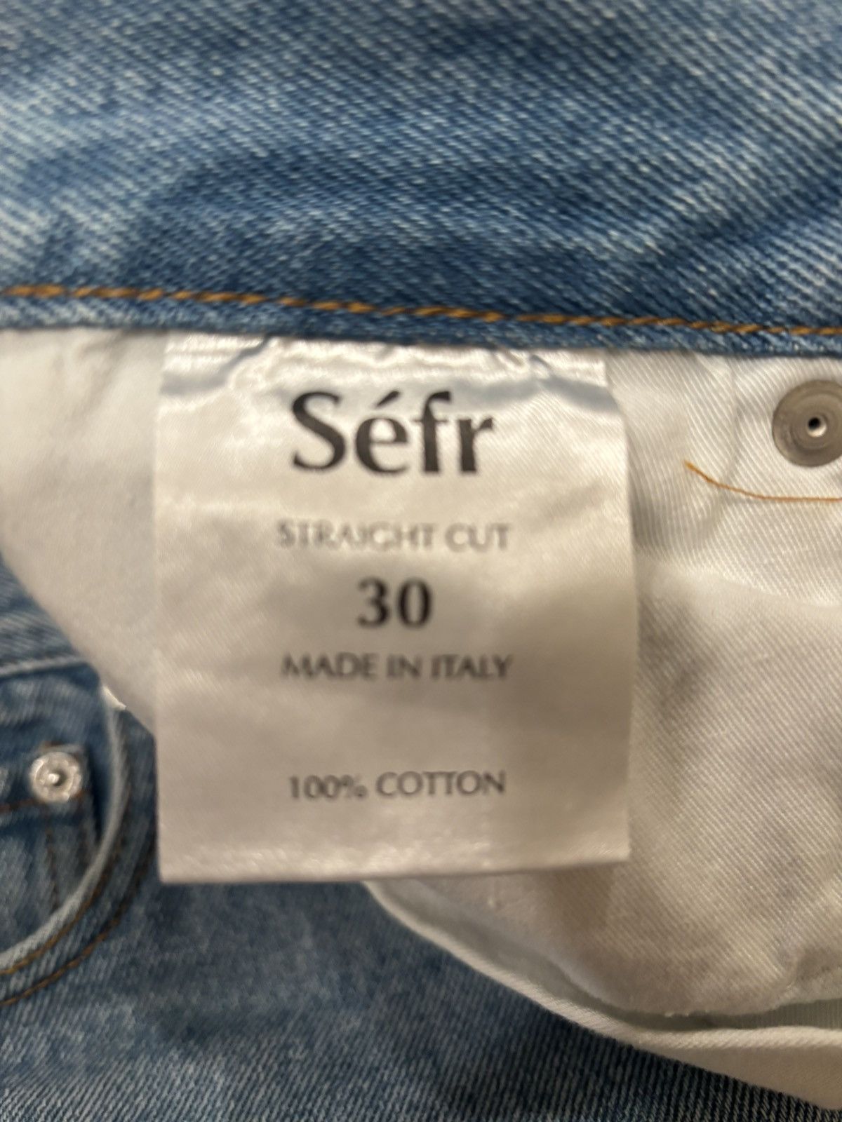 Sefr Sefr Light Blue Jeans Size 30 Size US 30 / EU 46 - 3 Thumbnail