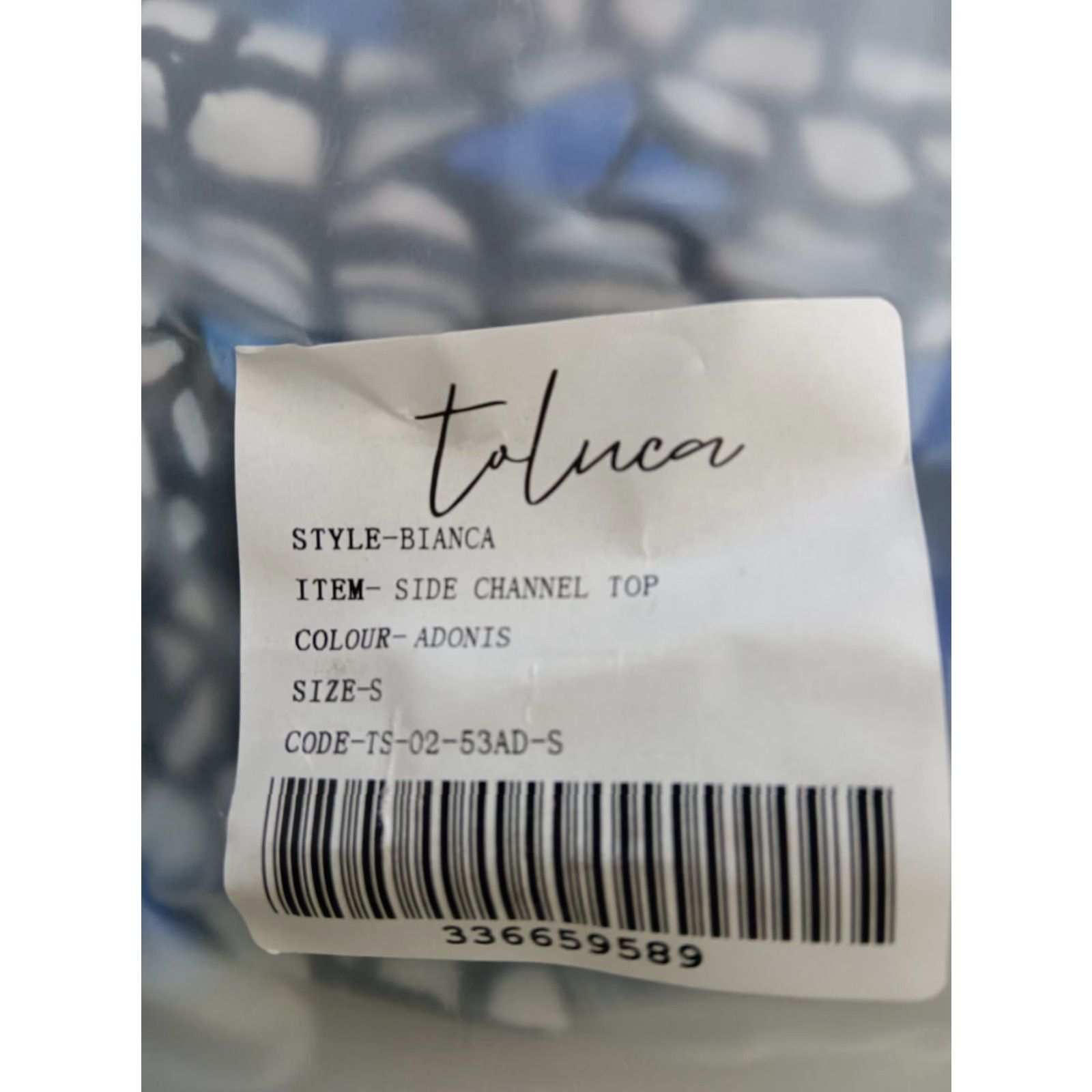 Other Toluca Swim Top Bikini Spaghetti Strap Adonis S Size S / US 4 / IT 40 - 6 Thumbnail