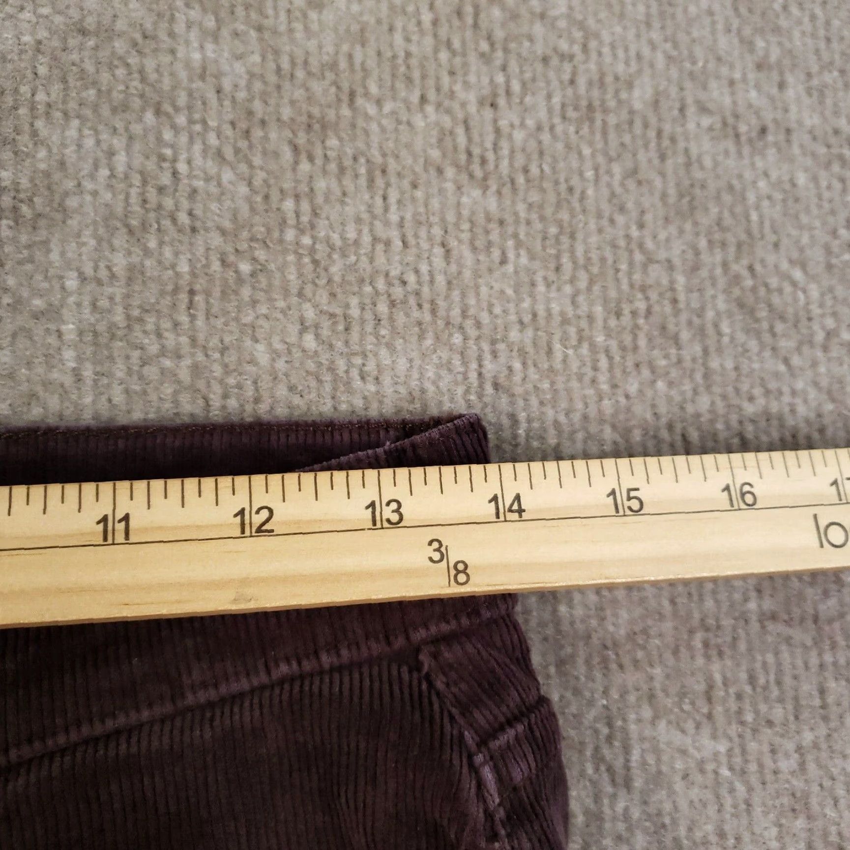 DL1961 DL1961 Corduroy Pants Women's 26 Brown Mid Rise Ankle Straight Stretch Size 26" / US 2 / IT 38 - 6 Thumbnail