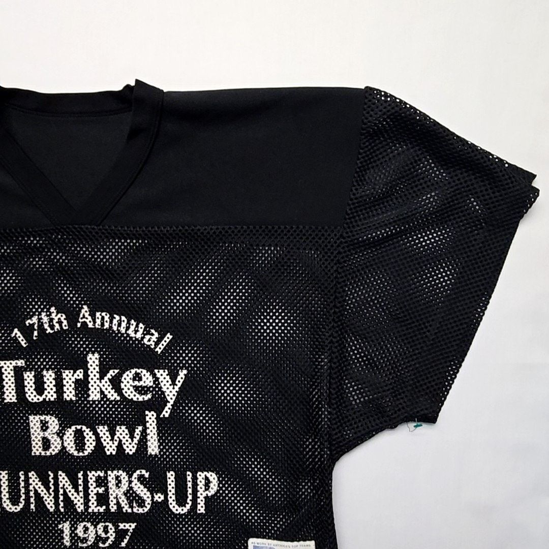 Russell Athletic Vintage Turkey Bowl Mesh Jersey Black Russell Athletic M VTG Size US M / EU 48-50 / 2 - 5 Thumbnail