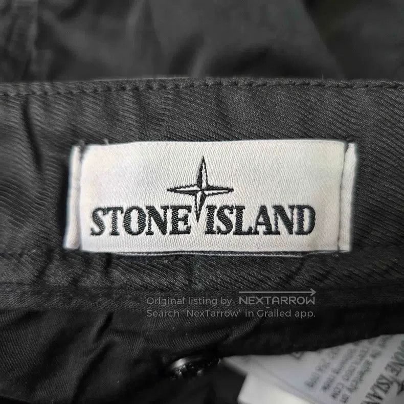 Stone Island Stone Island Washable Work Pants, Black Size US 33 - 4 Thumbnail