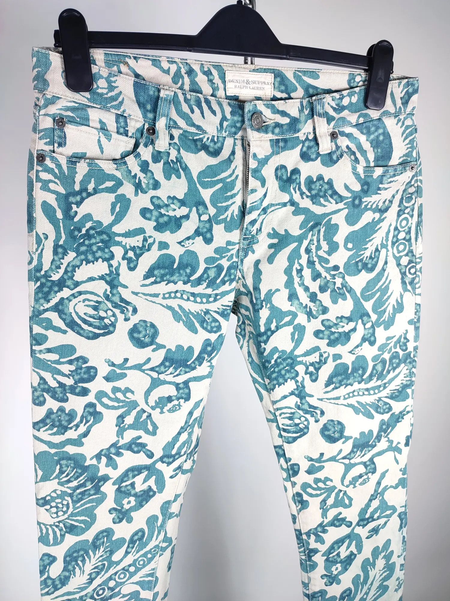 Denim & Supply Ralph Lauren × Ralph Lauren Polo Ralph Lauren floral print slim denim pants Size 30" / US 8 / IT 44 - 5 Thumbnail