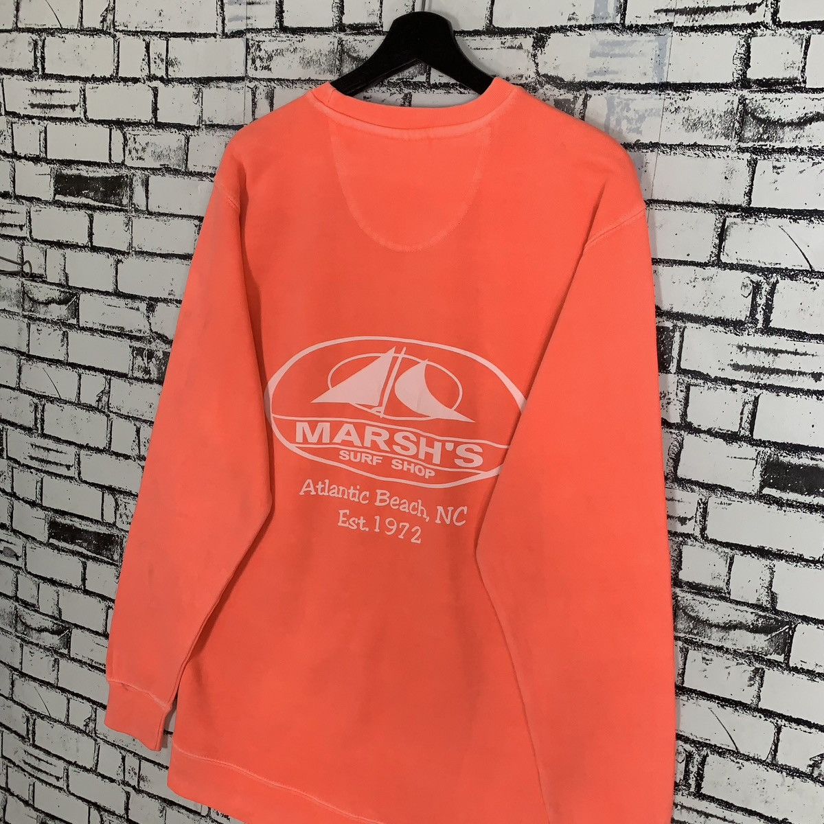 Vintage Vintage Marsh Atlantic Beach BC Sweatshirt Size US S / EU 44-46 / 1 - 5 Thumbnail