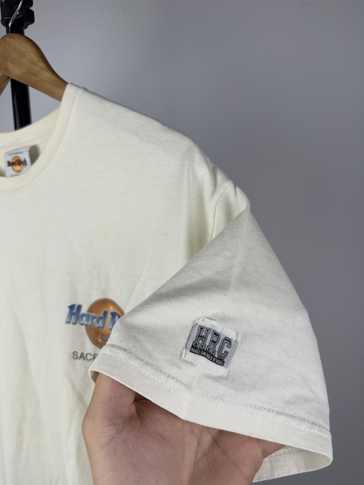 Hard Rock Cafe Vintage 90s Hard Rock Cafe Sacramento USA Graphic Tee Size US M / EU 48-50 / 2 - 9 Thumbnail