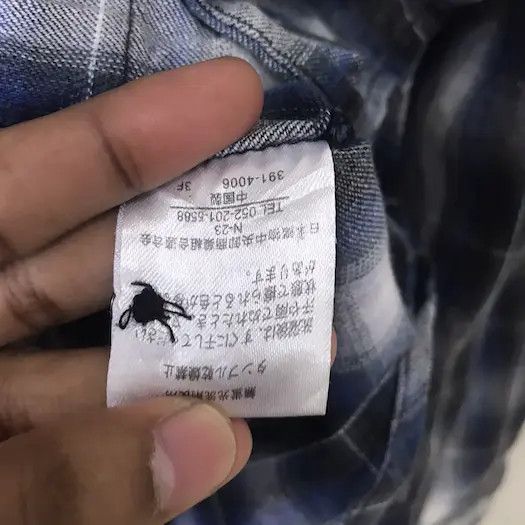 Flannel Japanese Brand Plaid Tartan Flannel Shirt Size US M / EU 48-50 / 2 - 8 Thumbnail