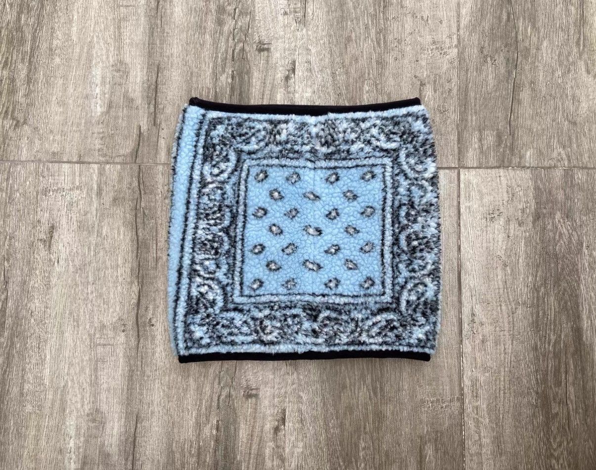 Supreme Supreme 19FW Bandana Fleece Neck Gaiter Size ONE SIZE - 2 Thumbnail
